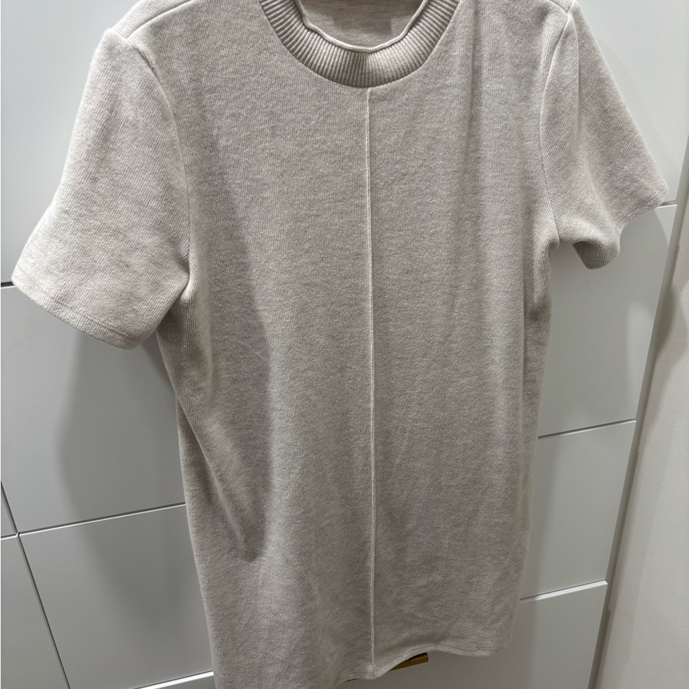 Zara Tan Mini Dress Casual Chic